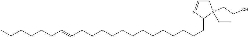 1-Ethyl-2-(14-henicosenyl)-1-(2-hydroxyethyl)-3-imidazoline-1-ium Structure