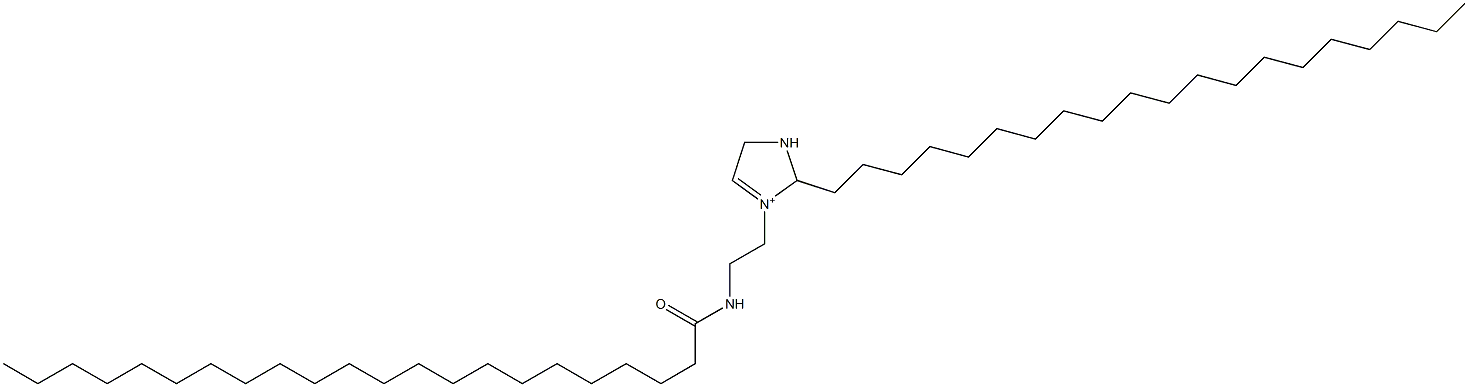 3-[2-(Docosanoylamino)ethyl]-2-icosyl-3-imidazoline-3-ium Structure