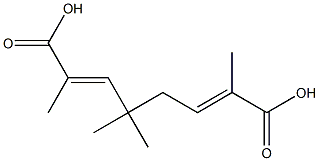 Bismethacrylic acid 1,1-dimethylethylene ester Structure