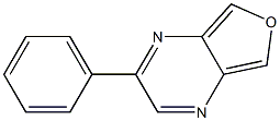 2-Phenylfuro[3,4-b]pyrazine 구조식 이미지