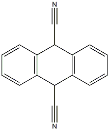 [9,10-Dihydroanthracene]-9,10-dicarbonitrile 구조식 이미지