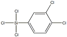 (3,4-Dichlorophenyl)trichlorosilane Structure