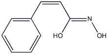 (Z)-3-Phenyl-2-propenehydroximic acid Structure