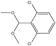 2,6-Dichlorobenzaldehyde dimethyl acetal Structure