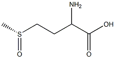 (R)-2-Amino-4-(methylsulfinyl)butanoic acid Structure