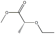 [R,(+)]-2-Ethoxypropionic acid methyl ester Structure