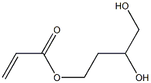 Acrylic acid 3,4-dihydroxybutyl ester 구조식 이미지