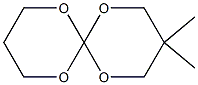 3,3-Dimethyl-1,5,7,11-tetraoxaspiro[5.5]undecane Structure