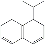 1,2,7,8-Tetrahydro-1-isopropylnaphthalene 구조식 이미지