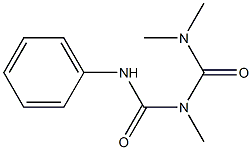 1-(Phenyl)-3-methyl-5,5-dimethylbiuret Structure