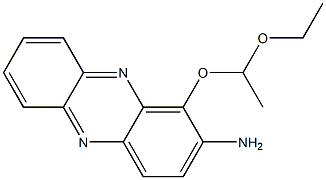 1-(1-Ethoxyethoxy)phenazin-2-amine Structure