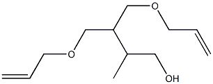 2-Methyl-3-(allyloxymethyl)-4-(allyloxy)-1-butanol Structure