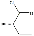 (S)-2-Methylbutyric acid chloride 구조식 이미지