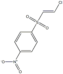 [(E)-2-Chloroethenyl](4-nitrophenyl) sulfone Structure