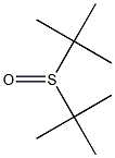 Di-tert-butyl sulfoxide Structure