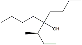 [R,(-)]-5-sec-Butylnonane-5-ol Structure