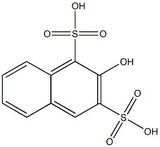 2-Naphthol disulfonic acid Structure