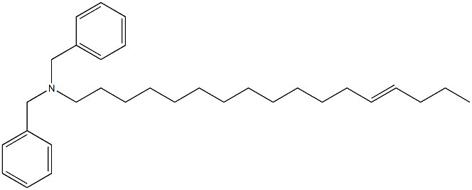 (13-Heptadecenyl)dibenzylamine Structure