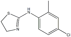 2-(2-Methyl-4-chlorophenylamino)-2-thiazoline 구조식 이미지