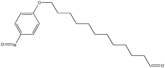 12-(4-Nitrosophenoxy)dodecanal 구조식 이미지