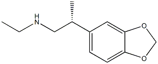 (2R)-2-(1,3-Benzodioxol-5-yl)-N-ethyl-1-propanamine Structure