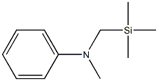 N-Methyl-N-[(trimethylsilyl)methyl]aniline 구조식 이미지