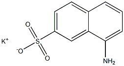 8-Amino-2-naphthalenesulfonic acid potassium salt 구조식 이미지