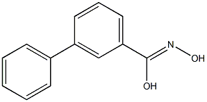 3-Phenylbenzohydroximic acid 구조식 이미지