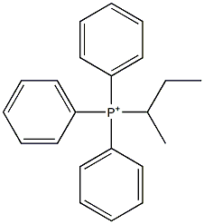 (1-Methylpropyl)triphenylphosphonium Structure