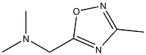 3-Methyl-5-(dimethylaminomethyl)-1,2,4-oxadiazole 구조식 이미지