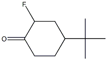 2-Fluoro-4-tert-butylcyclohexan-1-one 구조식 이미지