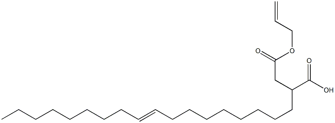 2-(9-Octadecenyl)succinic acid 1-hydrogen 4-allyl ester Structure