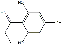 2-(1-Iminopropyl)-1,3,5-benzenetriol 구조식 이미지