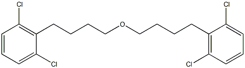 2,6-Dichlorophenylbutyl ether Structure