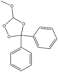 3-Methoxy-5,5-diphenyl-1,2,4-trioxolane Structure