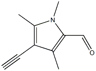 4-Ethynyl-1,3,5-trimethyl-1H-pyrrole-2-carbaldehyde 구조식 이미지