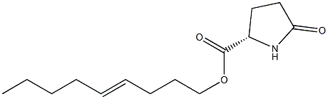 (S)-5-Oxopyrrolidine-2-carboxylic acid 4-nonenyl ester 구조식 이미지