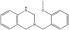 3-(2-Methoxybenzyl)-1,2,3,4-tetrahydroquinazoline Structure