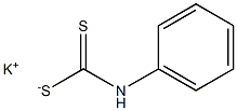 Phenyldithiocarbamic acid potassium salt 구조식 이미지
