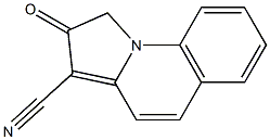 3-Cyanopyrrolo[1,2-a]quinolin-2(1H)-one Structure