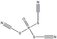 Phosphoryltri(thiocyanate) 구조식 이미지