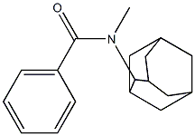 N-(Adamantan-2-yl)-N-methylbenzamide 구조식 이미지