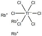Rubidium hexachlorothallate(III) 구조식 이미지