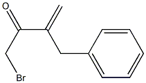 4-Bromo-2-benzyl-1-buten-3-one 구조식 이미지