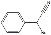 2-Phenyl-2-sodioacetonitrile Structure