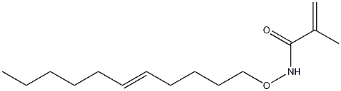 N-(5-Undecenyloxy)methacrylamide Structure