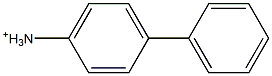 (4-Biphenylyl) ammonium Structure