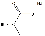 [S,(+)]-2-Iodopropionic acid sodium salt Structure
