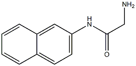 2-Amino-N-(2-naphthalenyl)acetamide Structure