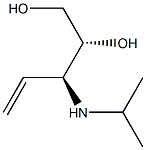 (2R,3S)-3-(Isopropylamino)-4-pentene-1,2-diol 구조식 이미지